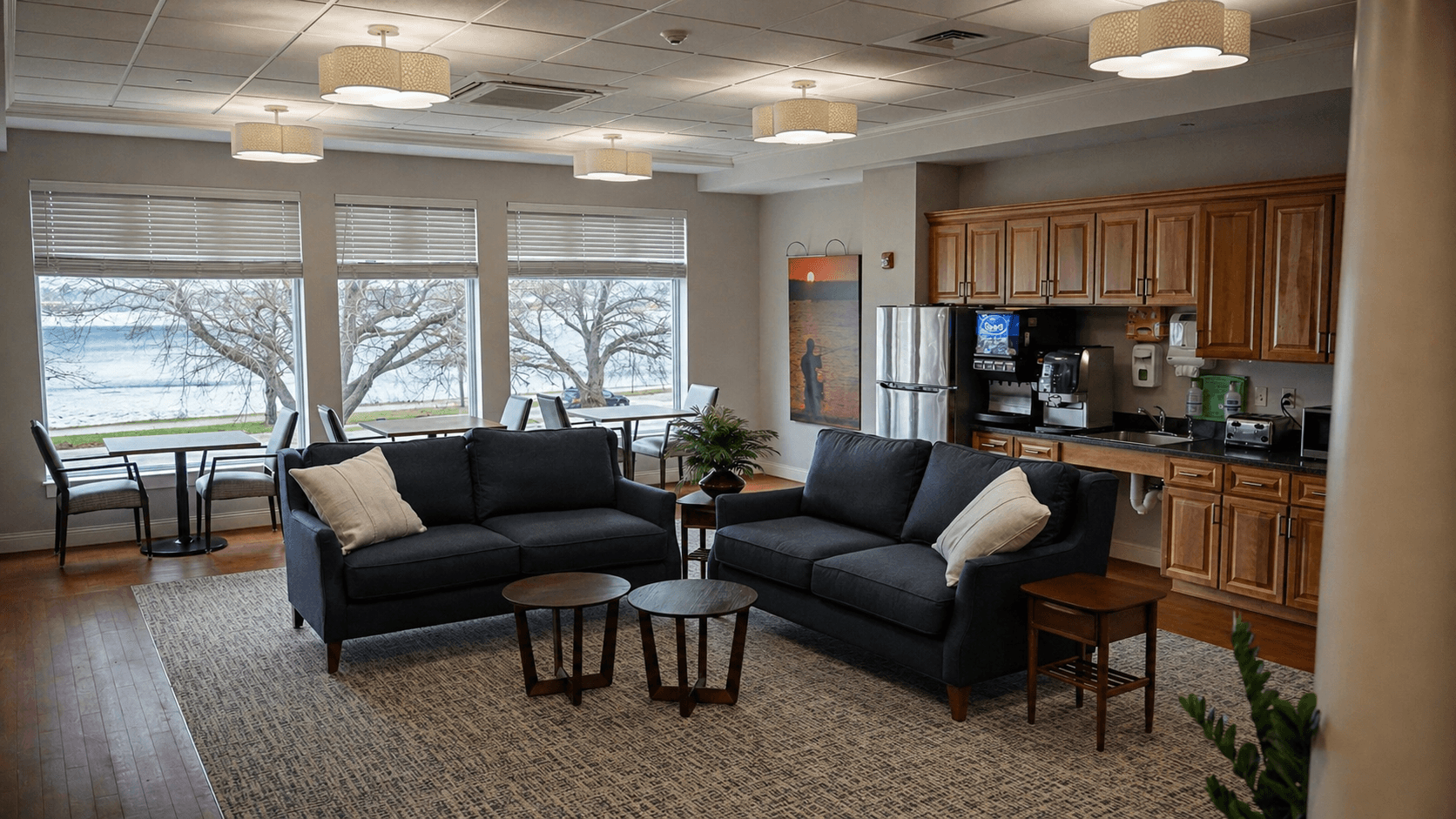 Comfortable resident living space at Seaside